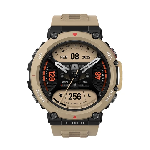 Новые смарт-часы Amazfit T Rex 2 T-Rex 2 Dual Band Route Import 150+Встроенные спортивные режимы Смарт-часы
