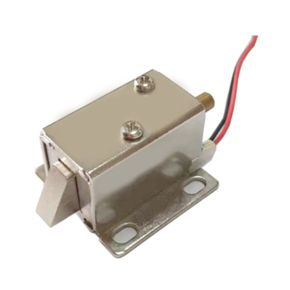 

DC 12V Mini size Solenoid Electromagnetic Electric Control Push-Pull Drawer Cabinet Door Lock for DIY Project