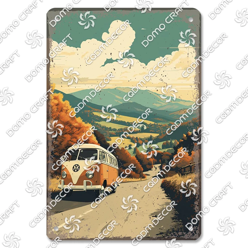 

Металлическая табличка "Пляжный автобус"