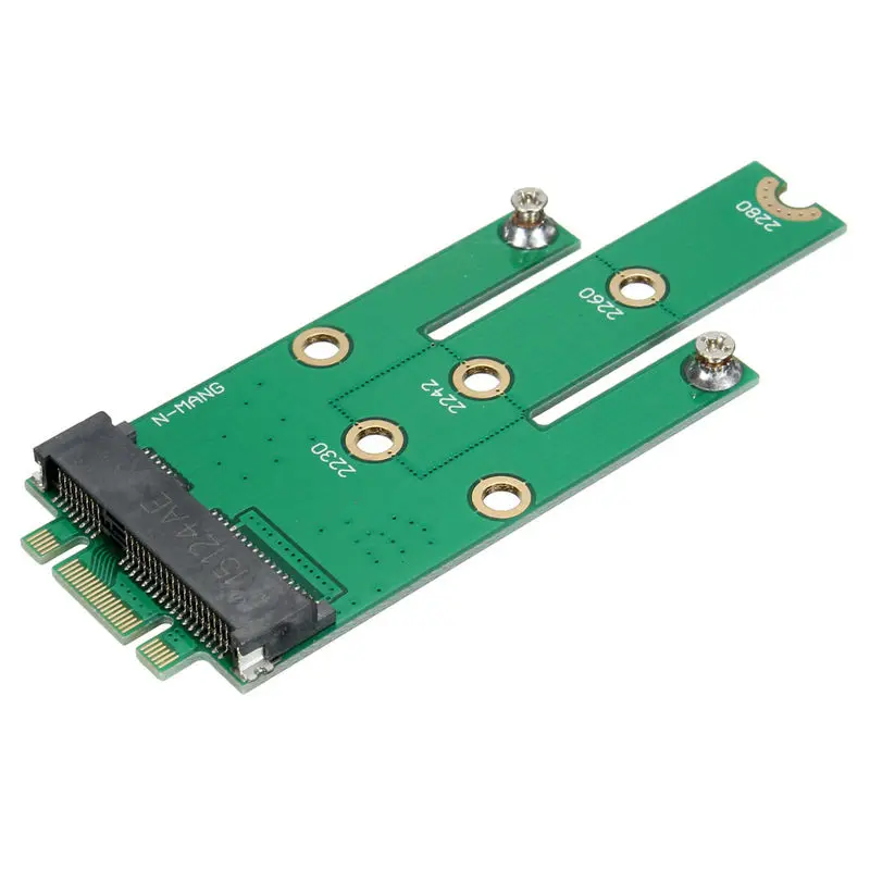 Msata Mini PCI-E 3 0 Ssd к Ngff M.2 B Key Sata плата адаптера интерфейса