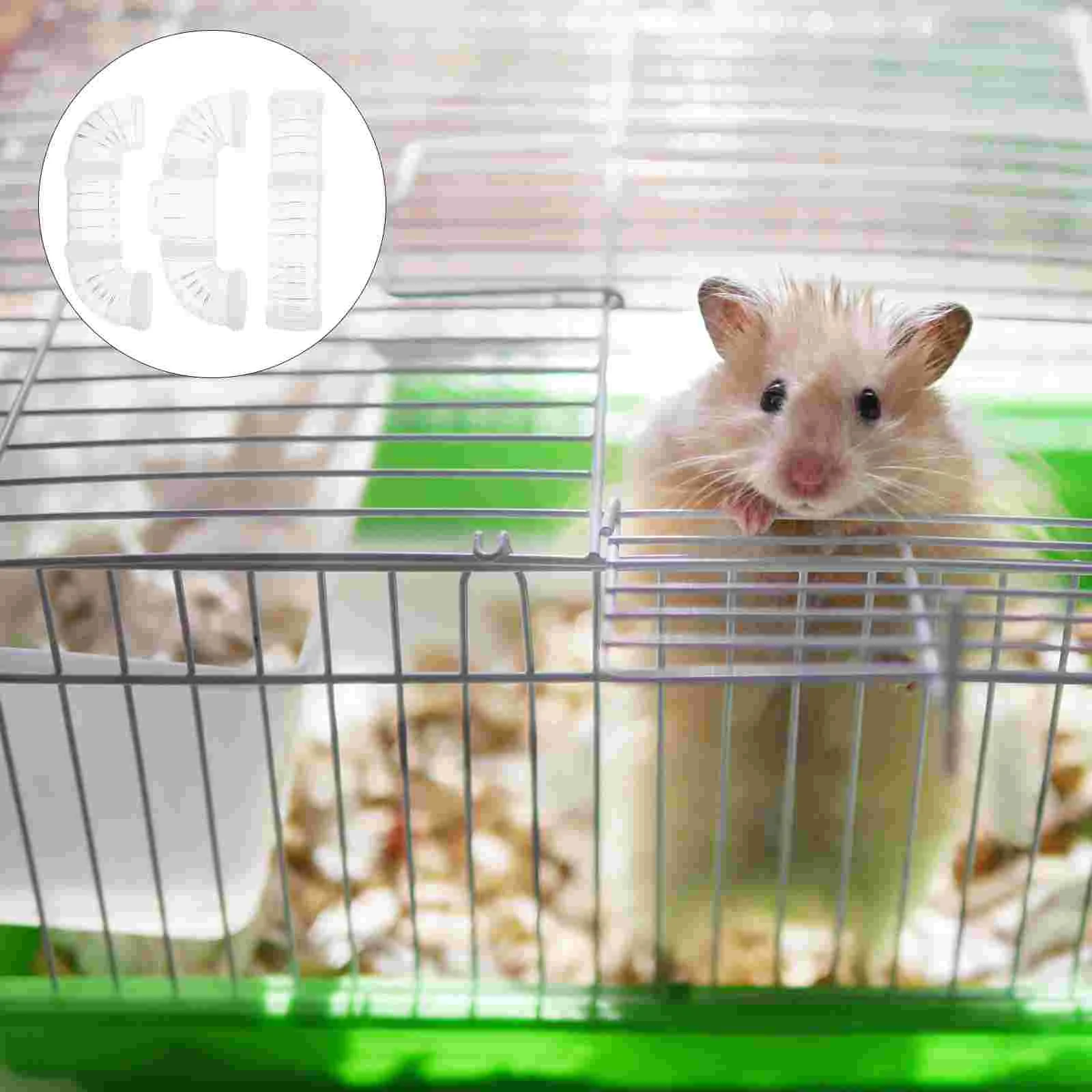 

Hamster Tubes Cage Tunnels Tunneltube Accessoriesferret Maze Toys Diy Guinea Rat Kit Pipetracksettoy Toolconnectors Gerbil