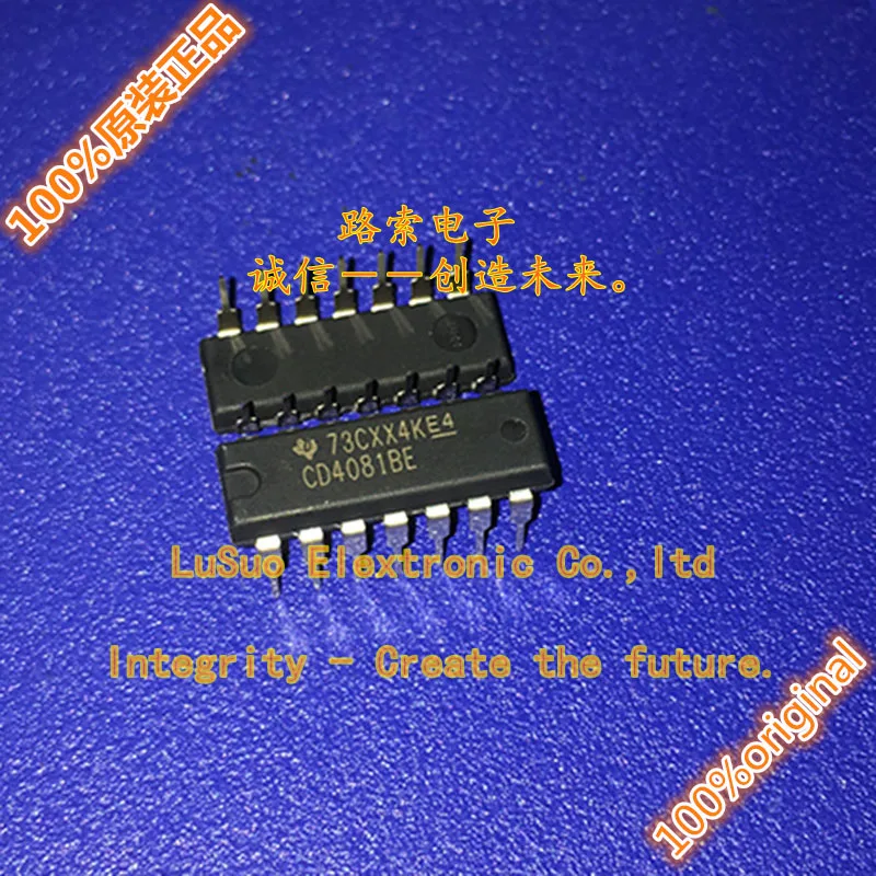 

30pcs original new CD4081BE CD4081 DIP14