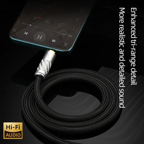 ATAUDIO HiFi кабель 4,4 мм на 3,5 мм