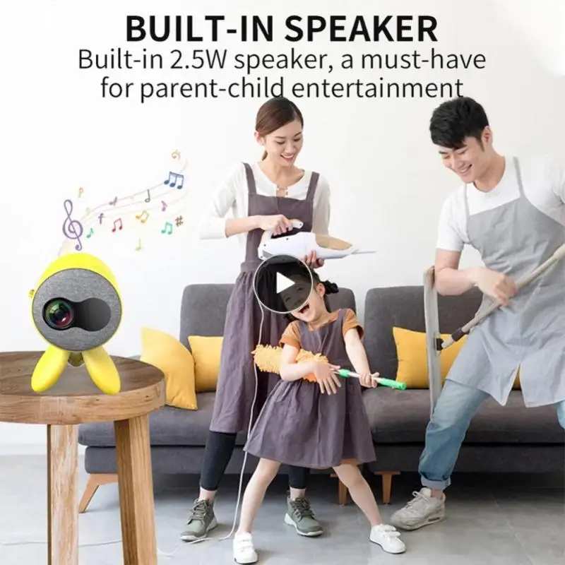 

Wifi Mini Projector Mini Multimedia Portable Same Screen Mirroring Media Video Player Yg221 Led Desk Projector With Mobile Phone