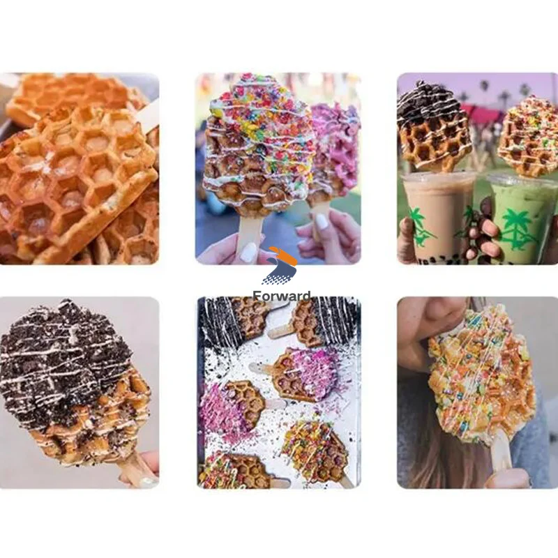 Коммерческая вафельница в форме сот машина для изготовления палочек печь