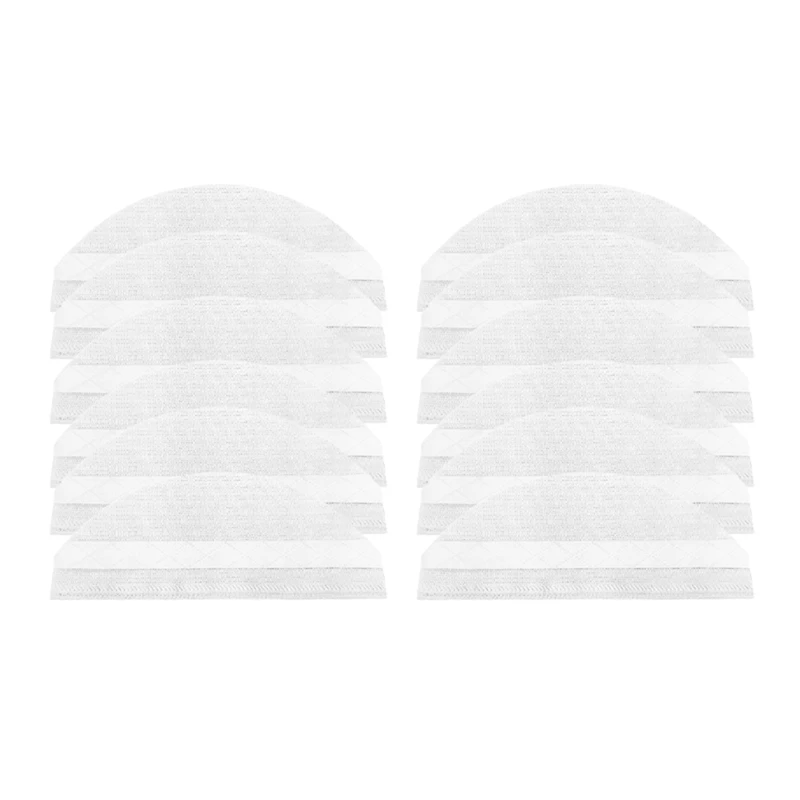 

12Pcs Replacement Disposable Mop Is Suitable For Eufy Robovac X8 Vacuum Sweeping Robot To Replace Cleaning Accessories