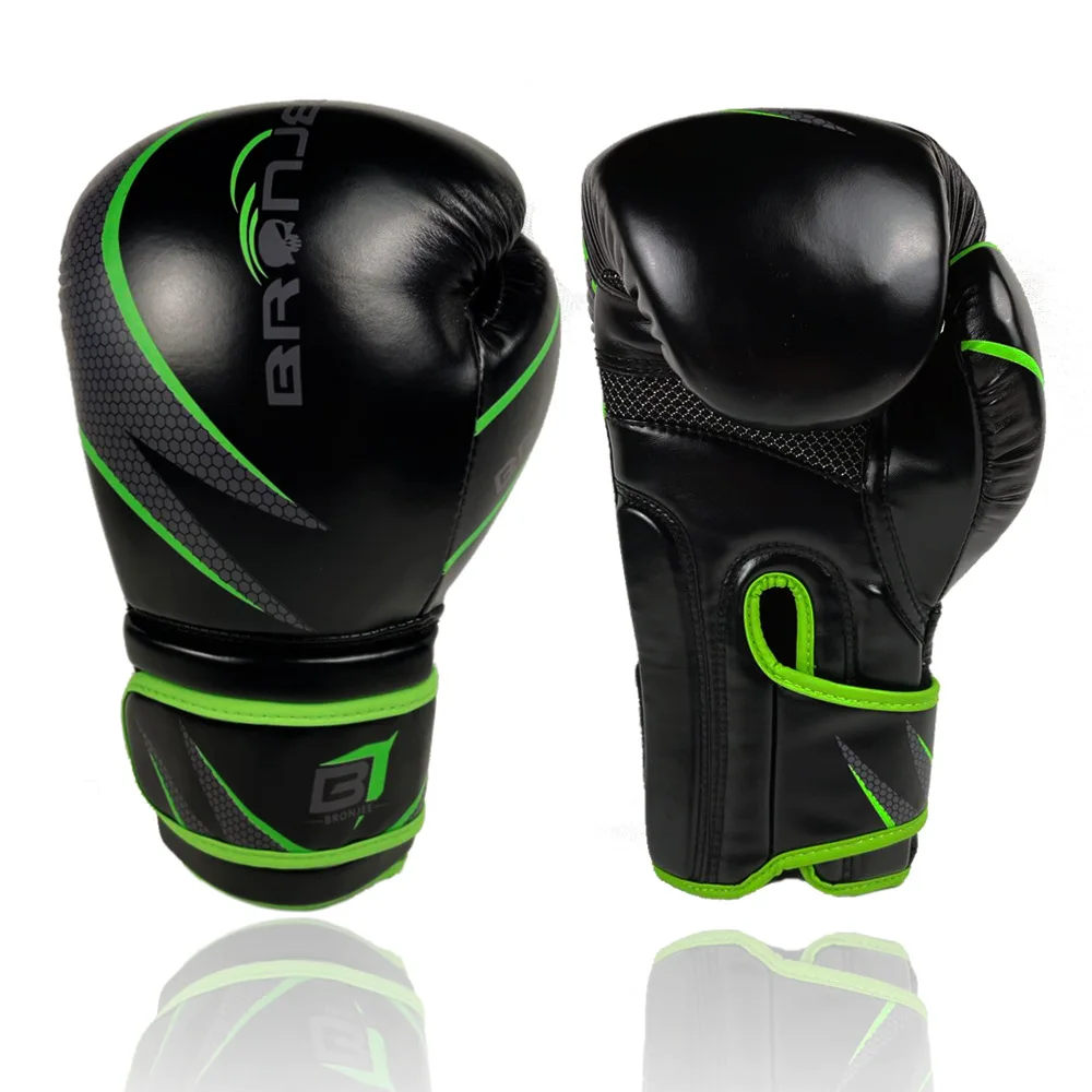 

10 12 14 oz Boxing Gloves PU Leather Muay Thai Guantes De Boxeo Free Fight MMA Sandbag Training Glove For Men Women