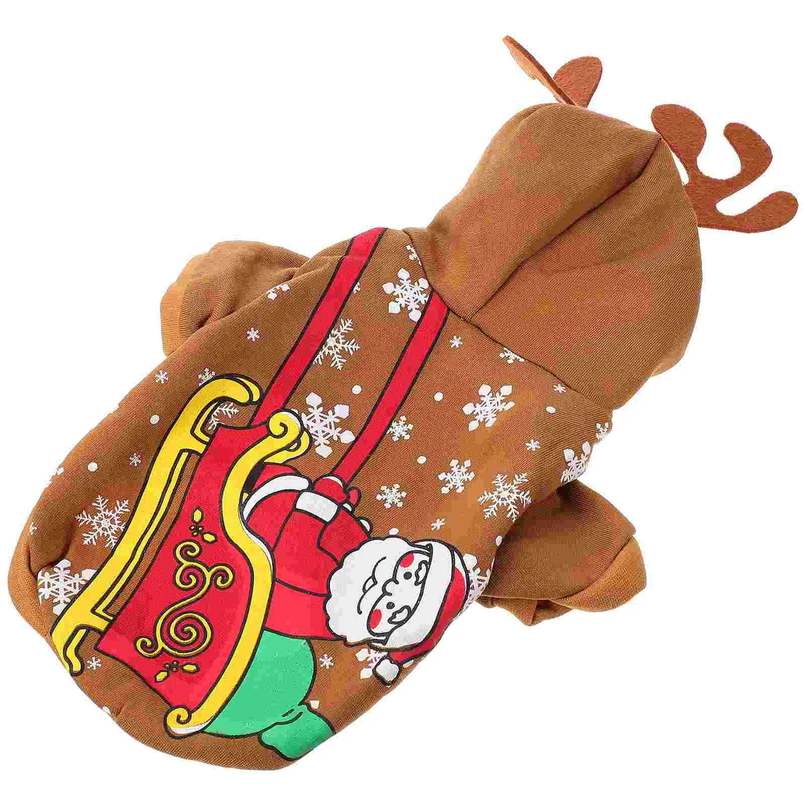 

Dog Costume Christmas Pet Clothes Winter Holiday Cosplay Cat Coat Clothing Party Pajamas Elk Dogs Jacket Smallcoats Tree Outfit