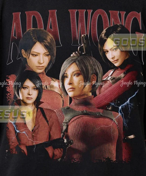 Ограниченная резиденция злой Ада Вонг очень загадочная футболка Bootleg игровая