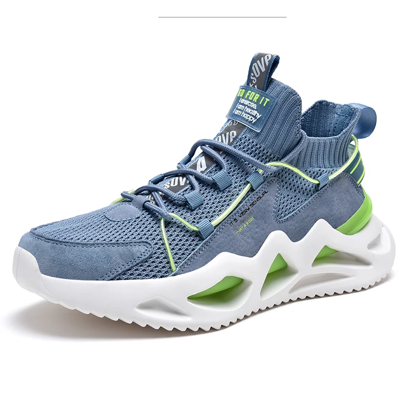 

Mens Running Breathable Mesh Casual Shoes Comfortable Blade Male Sneakers Black Outdoor Lightweight Sports Jogging Men's Shoes