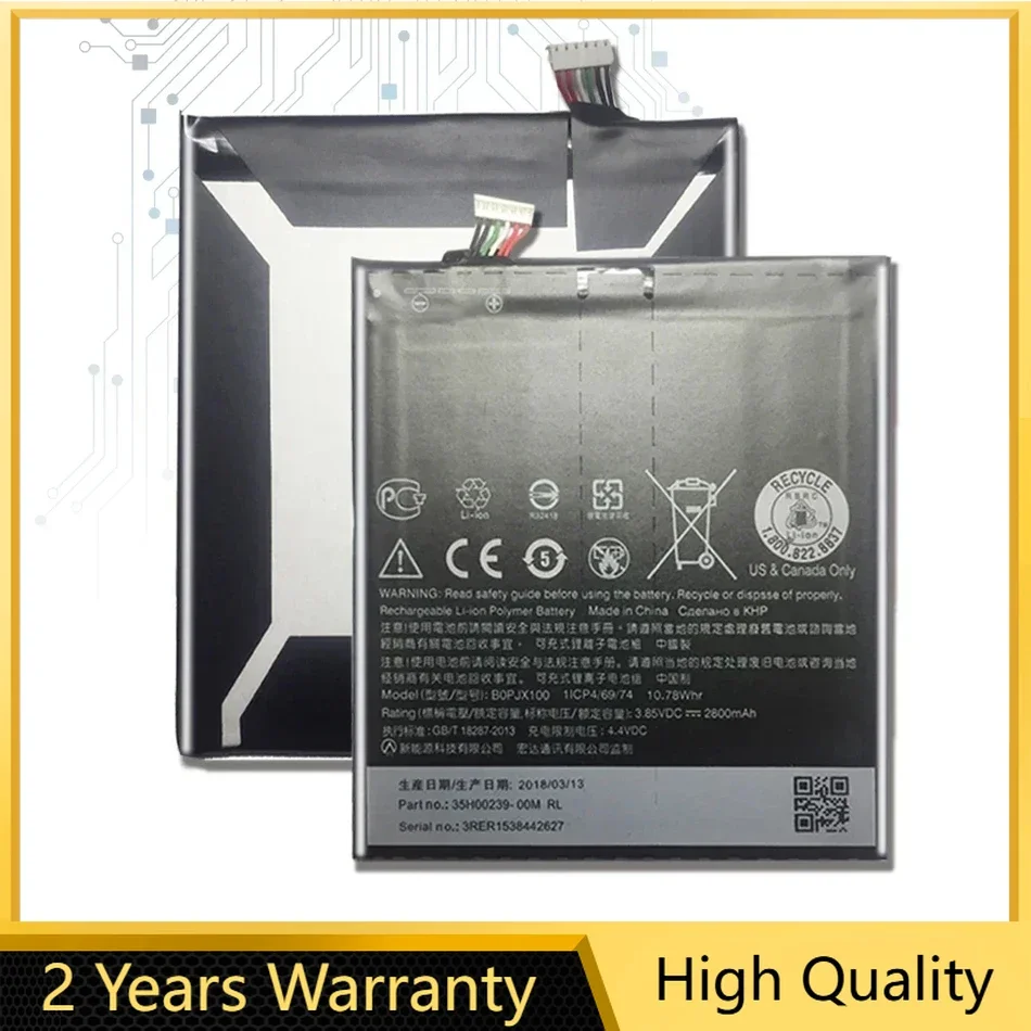 Аккумулятор для HTC One E9 Plus E9W E9Plus E9PW BOPJX100 2800 мАч номер отслеживания