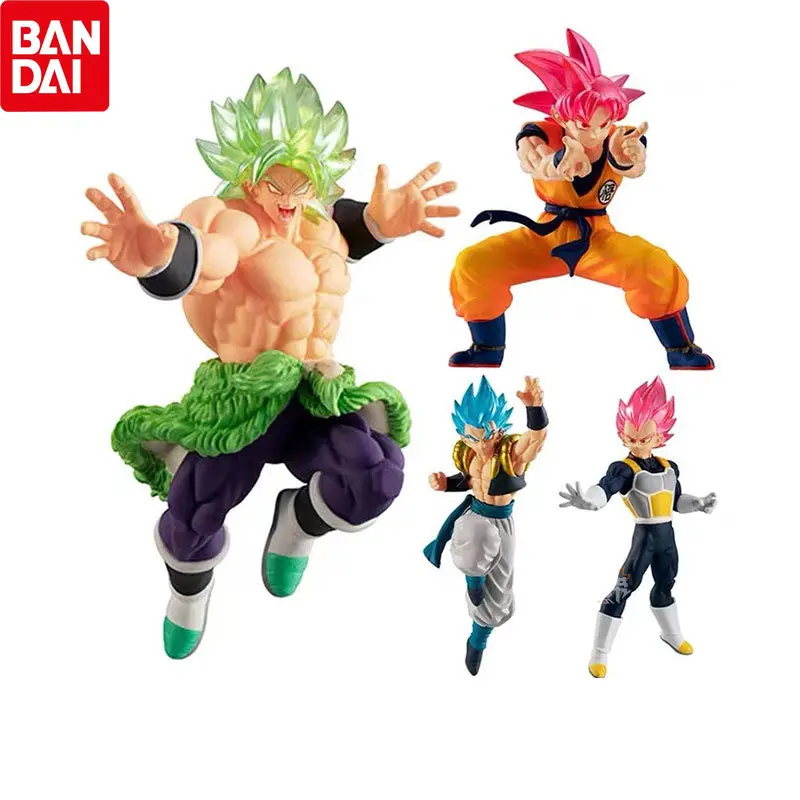 

Экшн-фигурки BANDAI Dragon Ball Son Goku Gashapon, фигурки из натурального аниме, коллекционные подарки, игрушки