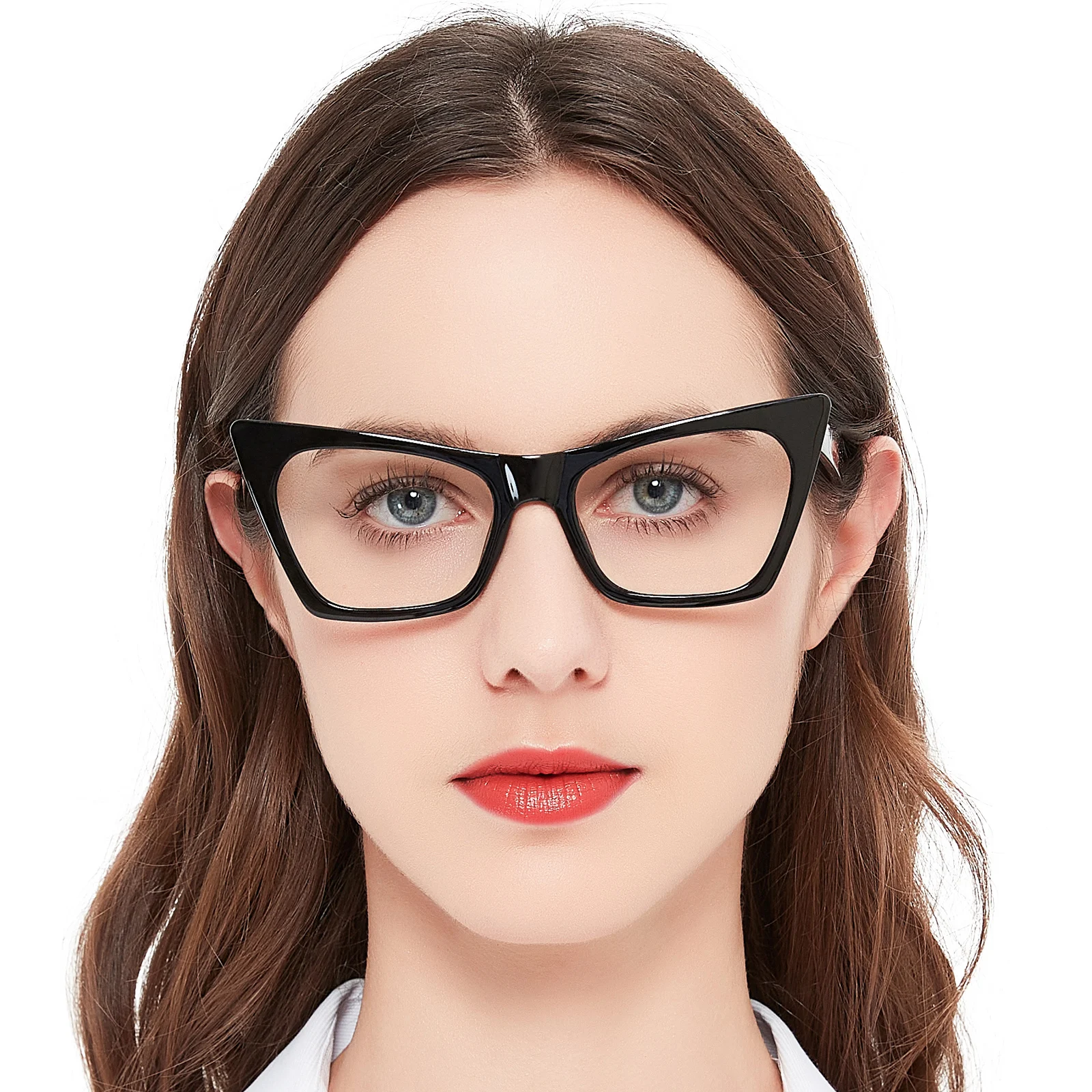 Модные женские очки для дальнозоркости роскошная брендовая оправа очков кошачий