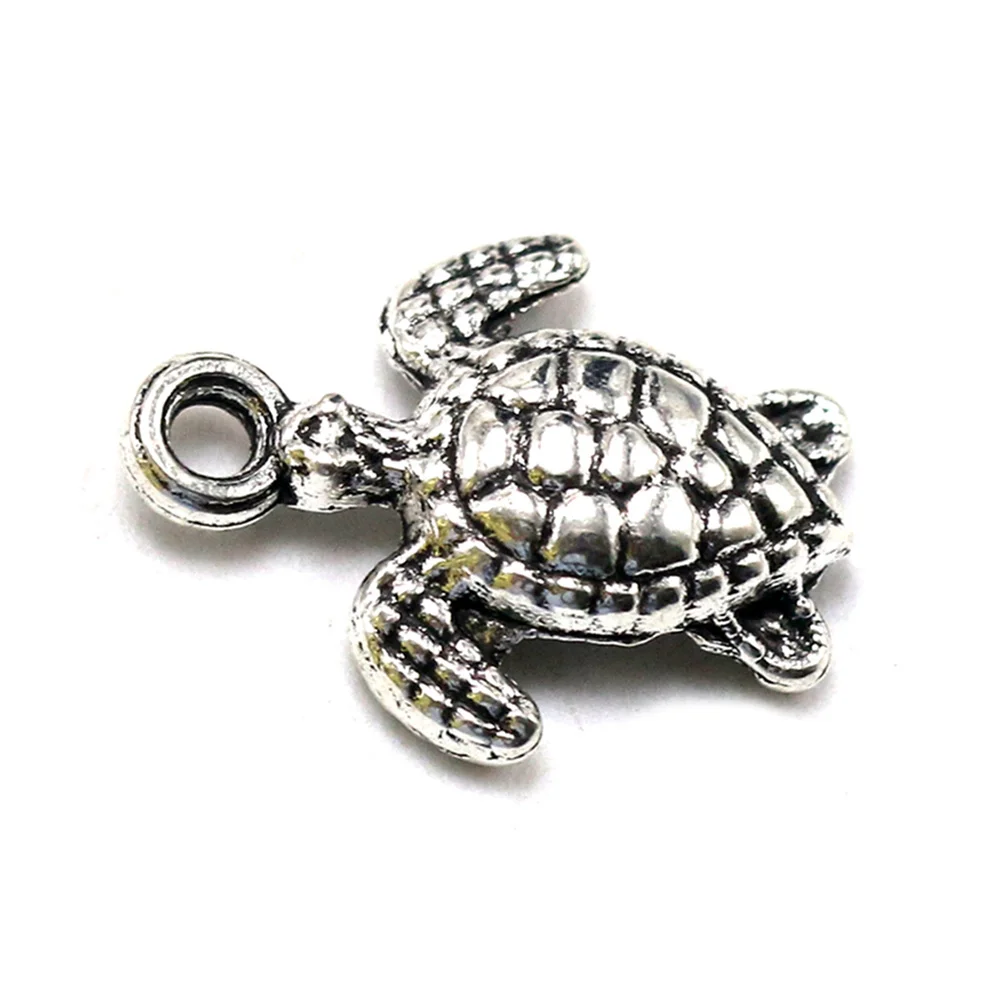 

Charm Animal Turtle Pendant Ocean Tortoise Seamaking Jewelry Diy Charms Life Marine Connector Bulk Supplies