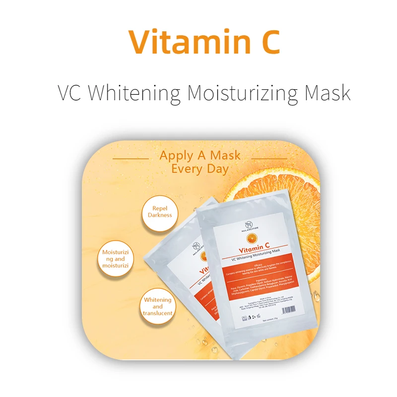 VC Mask Facial Cleansing Treatment Moisturizing Hydration Firming Skin Anti-Wrinkle Skin Care Sheet Mask Beauty Care Masks Facia
VC Mask Facial Cleansing Treatment Moisturizing Hydration Firming Skin Anti-Wrinkle Skin Care Sheet Mask Beauty Care Masks Facia