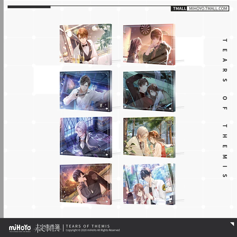 Официальный Merch miHoYo оригинальная акриловая стойка XD Мариус фон Хаген Люк персе