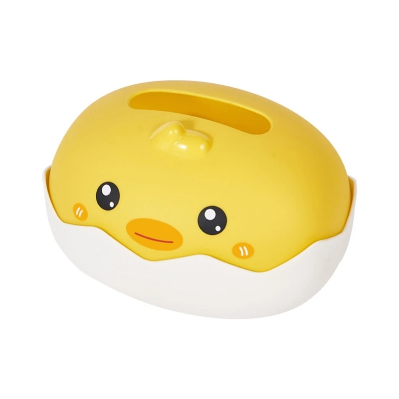 

Desktop Tissue Holder Cartoon Tissue Box Broken-shell Chicken Tissue Box Cover 85DA