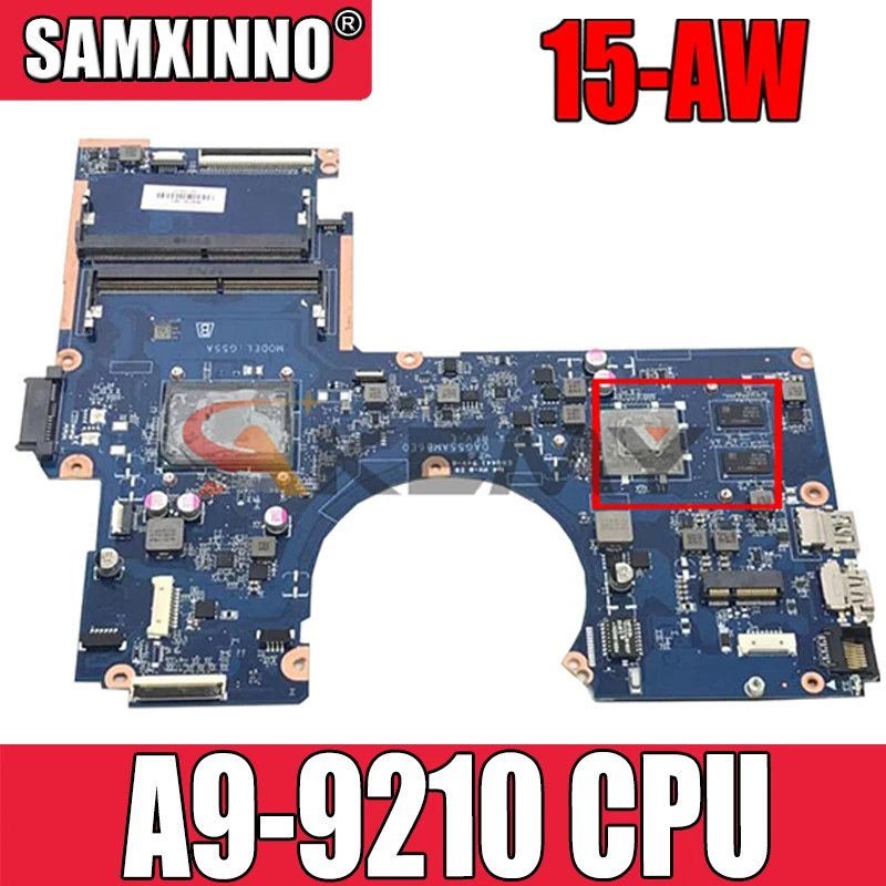 

Q171 For HP Pavillion 15-AW DAG55AMB6E0 AM9210 216-0864032 DDR3 Notebook motherboard Mainboard full test 100% work