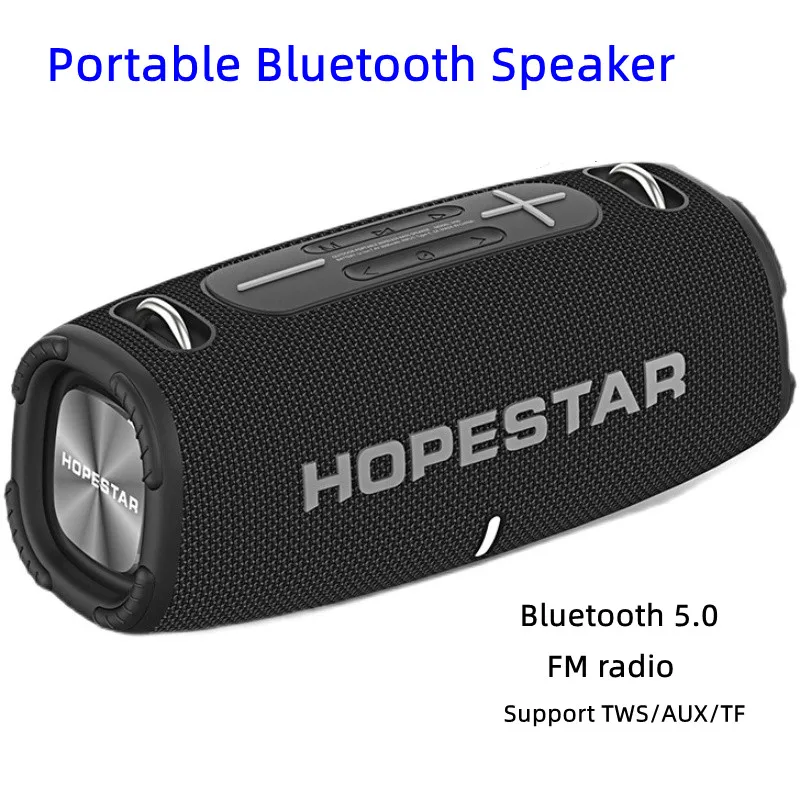 

Портативная bluetooth-колонка, 20 Вт, беспроводная водонепроницаемая колонка, уличный сабвуфер, 3d-система объемного звучания, TWS, TF, FM-радио