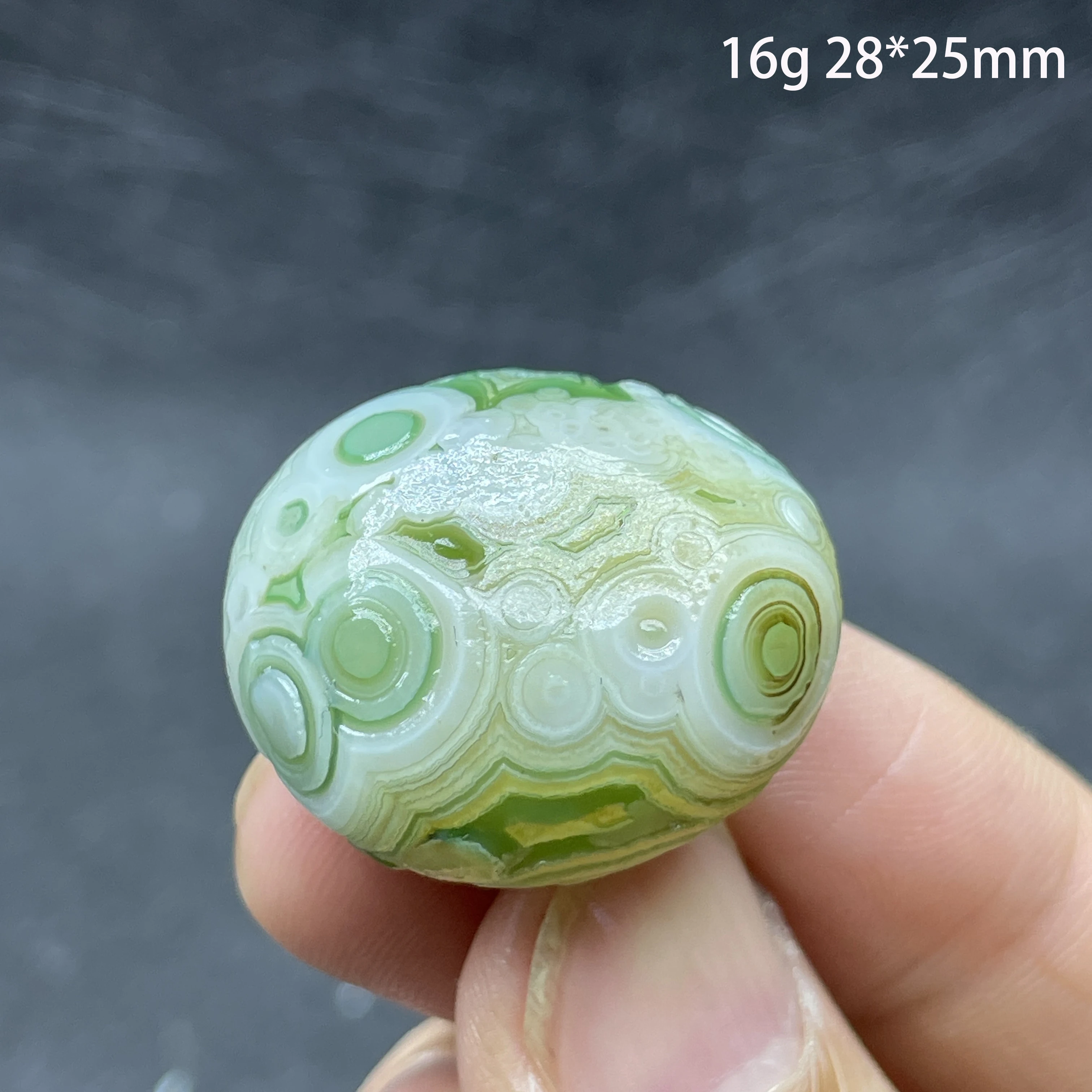 

Натуральный сапфировый агат Alxa Gobi Eye