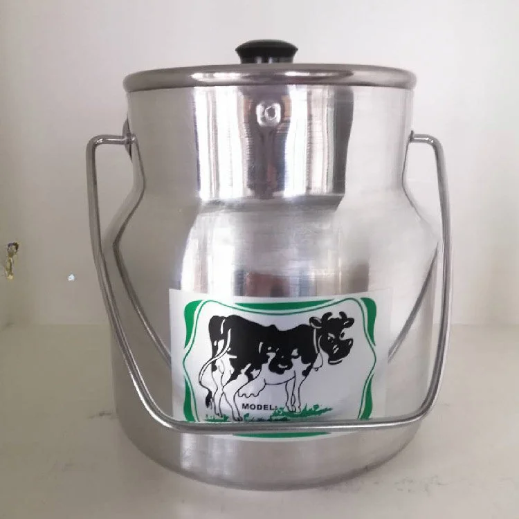 

Electric Aluminum Butter Churn / Milk Mixer with Stainless Steel Lid