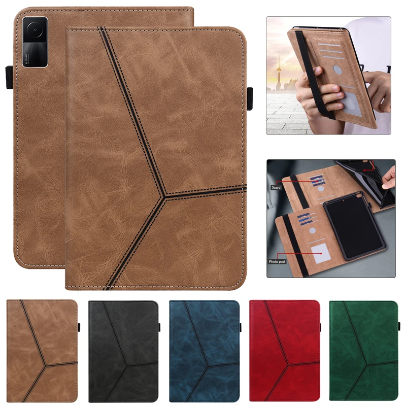 

Кожаный чехол-бумажник для Xiaomi Redmi Pad 2022, 10,61 дюйма