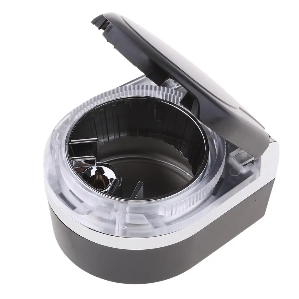 

Portable Car Small Ashtray Smokeless Holder Accessories with LED