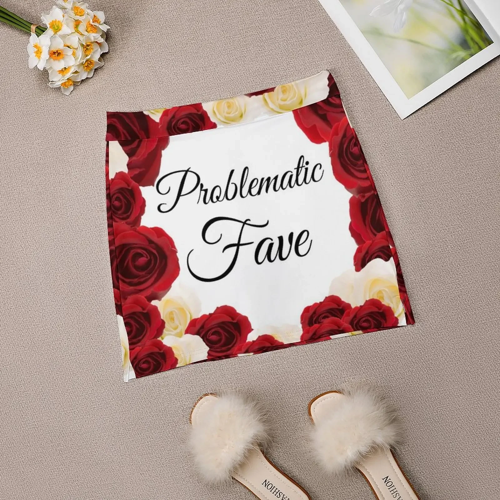 Мини-юбка Problematic Fave летние наряды для женщин 2024 женская юбка ночного клуба