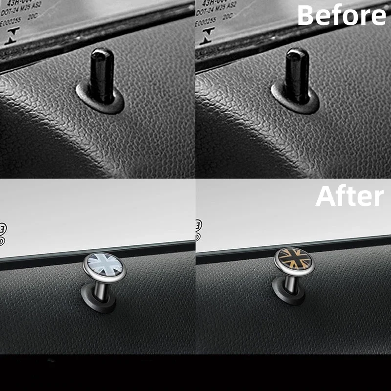 1 шт. металлическая кнопка для дверного замка мини-купера JCW F53 F54 F55 F56 F60 R50 R55 R56 R57 R60