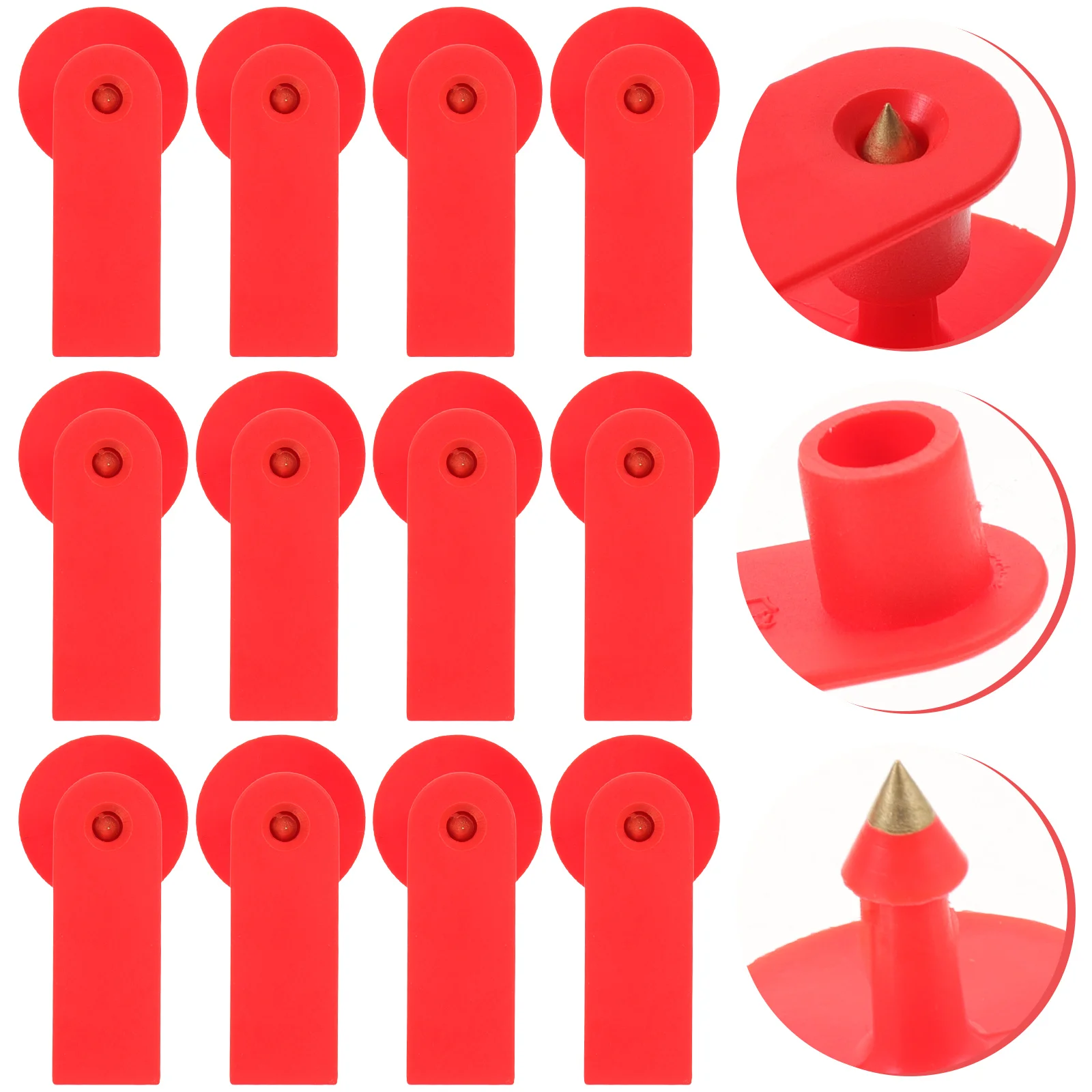 100 шт. ушные бирки для животных без номера заготовка домашнего скота теленка овцы