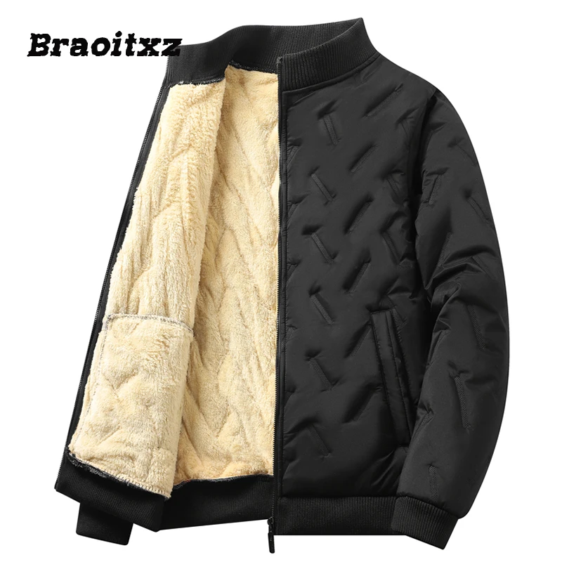 Новинка 2023 мужская осенне-зимняя Уличная Повседневная флисовая куртка простые