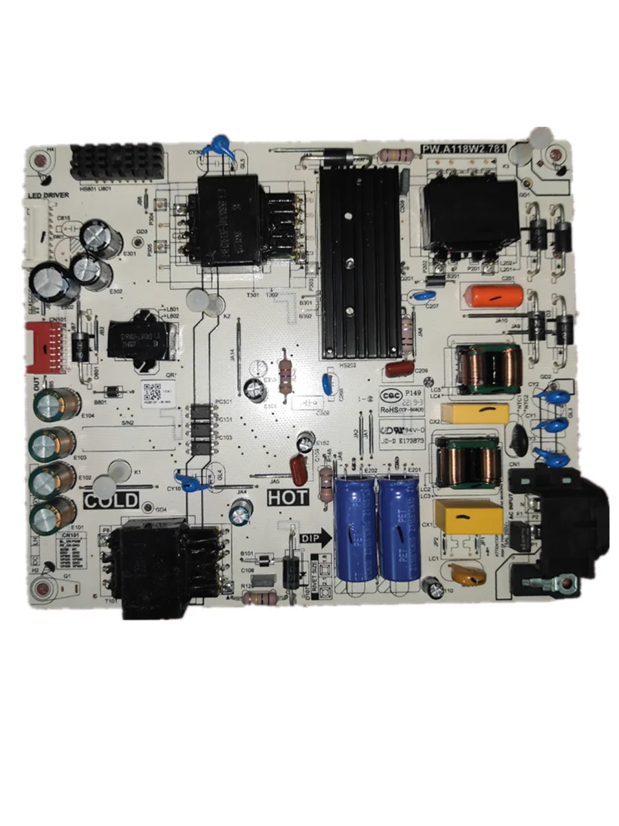 PW. A118w 2 781 светодиодный TV POWER работает хорошо