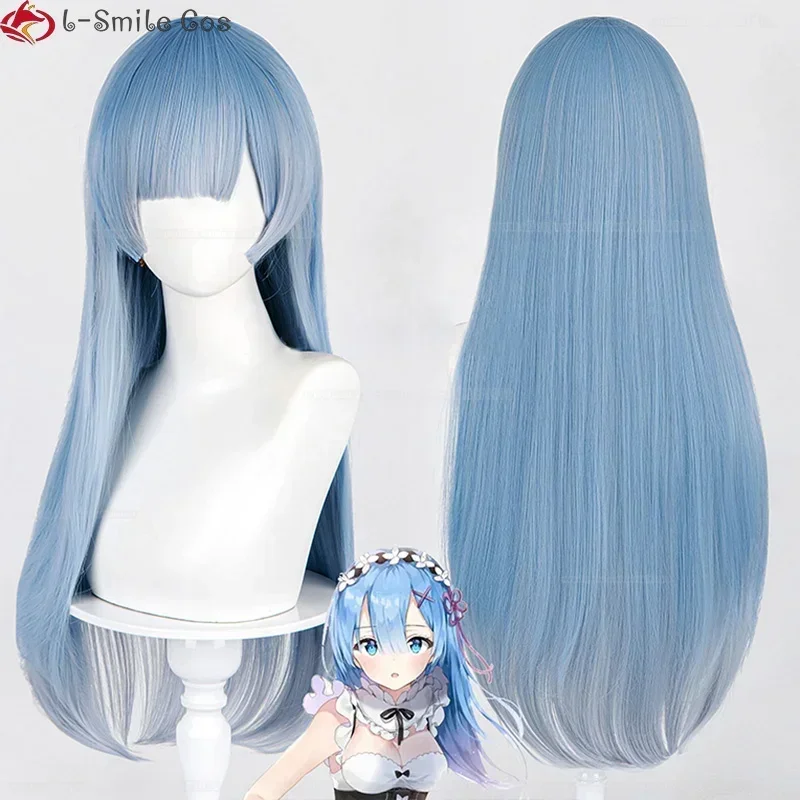 Аниме Re: Жизнь в другом мире от нуля Rem Ram Косплей Парик Короткие/длинные