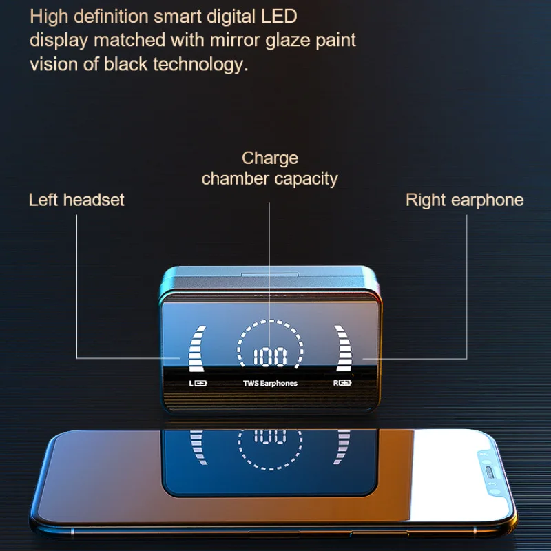 TWS беспроводные наушники-вкладыши наушники Bluetooth-гарнитура для наушников