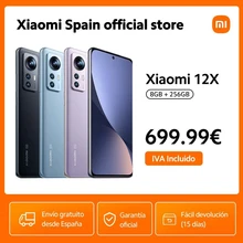 Official | Xiaomi 12X 8GB+256GB,Qualcomm® Snapdragon® 870, Xiaomi 12 Series Servicios exclusivos, AMOLED