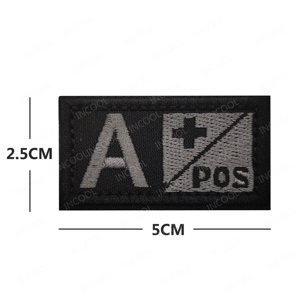 Тип крови группа A B AB O Rh + - положительные отрицательные вышитые нашивки значки