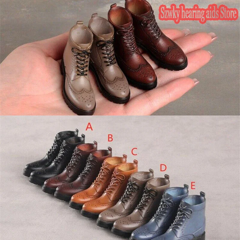 

Масштаб 1/6 мужской солдат Классическая винтажная кожаная обувь SK009 высокие ботинки модель подходит для 12-дюймового солдатика фигурка тела