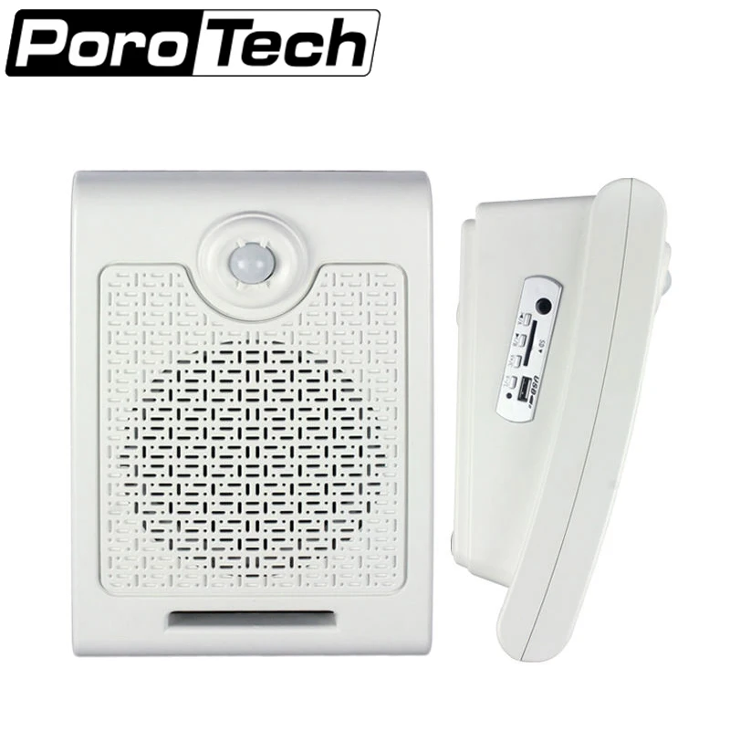 WT01 Scream Speaker PIR Infrared Motion Sensor support SD Card Audio Player for Haunted House Special Sound Effect 10W