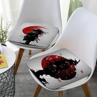 samurai jepang creative chair cushion soft office car seat comfort breathable 45x45cm outdoor garden cushions