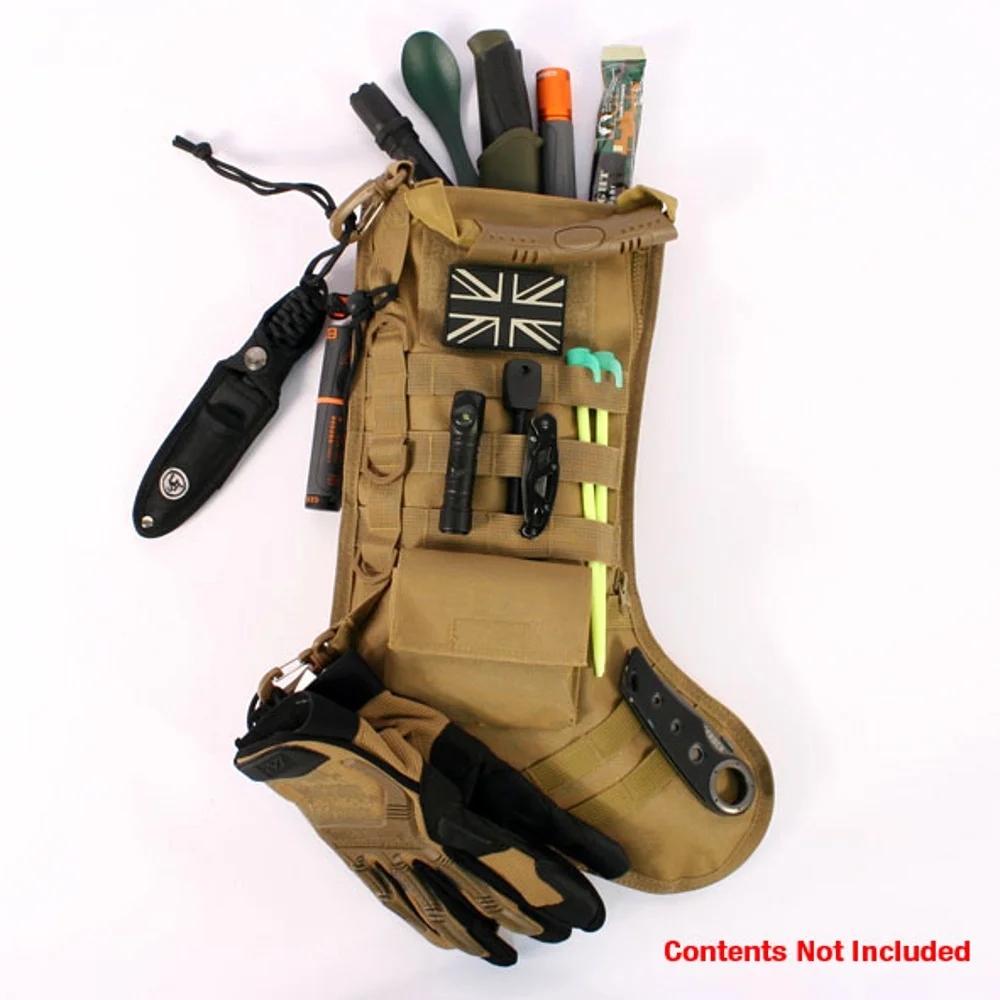 Тактические рождественские чулки Molle хозяйственная сумка для хранения охотничий
