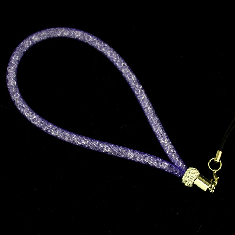 1 шт. Хрустальный шнурок ожерелье идентификационный значок идентификатор брелок