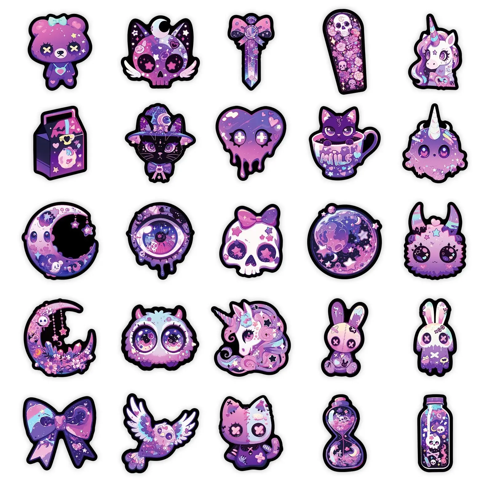 10/50 шт. стикеры в виде граффити