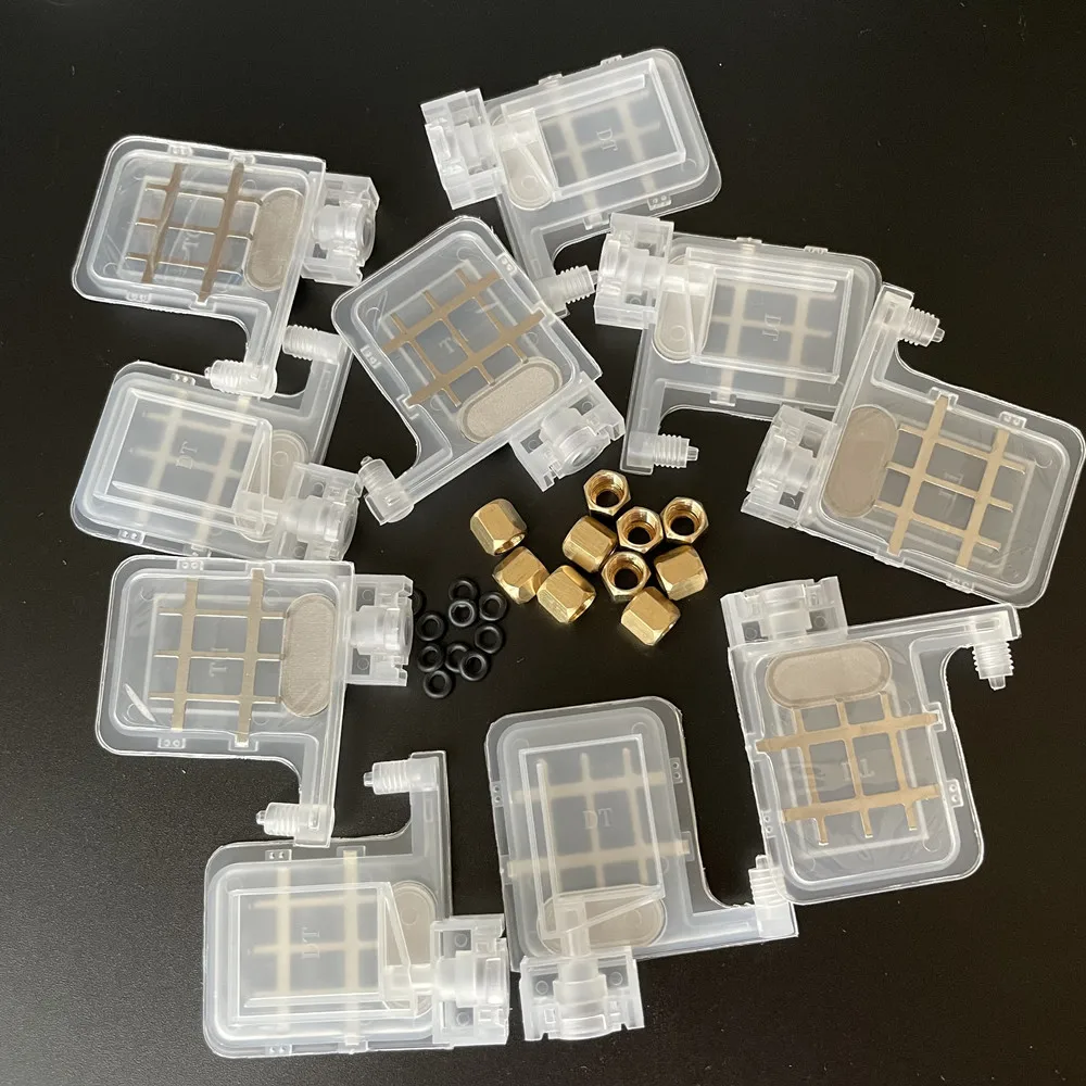 10 шт. большой демпфер DX5 разъем для струйного широкоформатного принтера самосвал