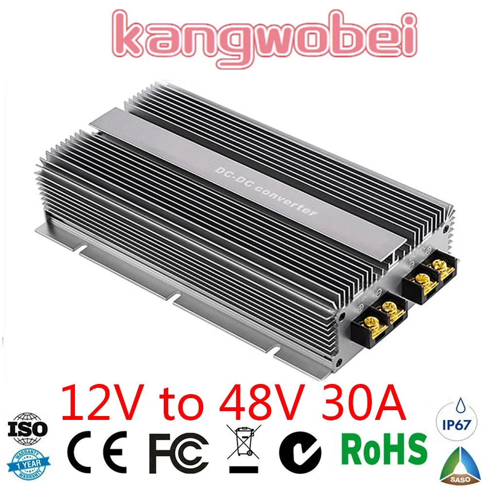 

12V TO 48V 30A 1440W STEP UP BOOST MODULE CONVERTER CE RoHS Certificated 12VDC TO 48VDC 30AMP FOR AUTOMOTIVES