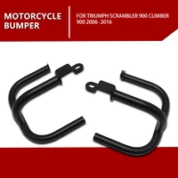 for triumph scrambler 900 climber 900 2006 2016 2015 black motorcycle engine guard crash bumper bar protector frame protection