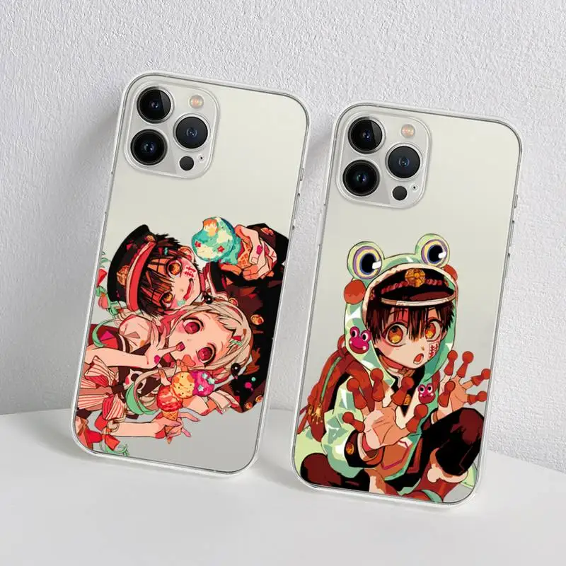 Yugi Tsukasa унитаз в комплекте Hanako Kun чехол для телефона для Redmi Note 11 10 8 9 Pro Max 9s 8t 7 9A K20 K30 K40 Pro Plus прозрачный