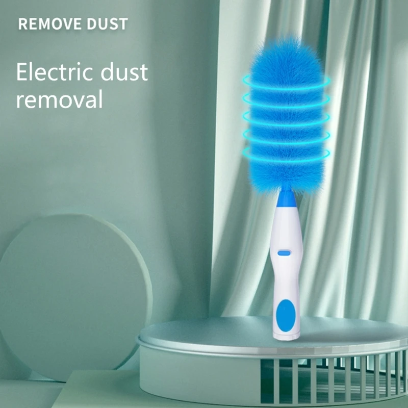 

Rotated Electric Sofa Cleaning Duster, Household Cleaing Brush Clean Dust, Removable Spin Scrubber Feather Dust Blinds KXRE