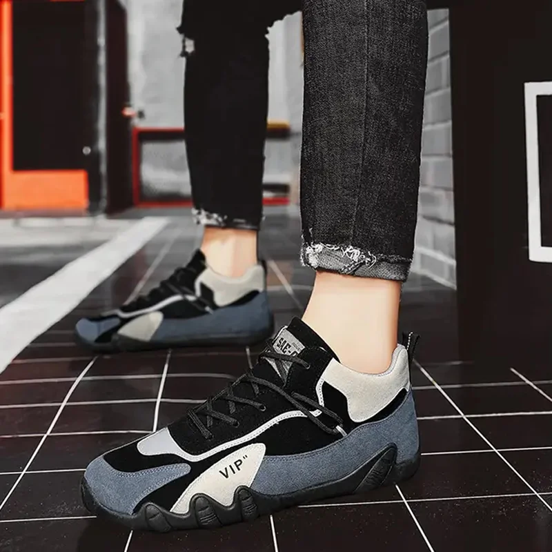 Winter New Fashion Men Shoes Plus Velvet Thickened Non-slip Casual Sports Shoes Trendy Warm All-match Comfortable Walking Shoes