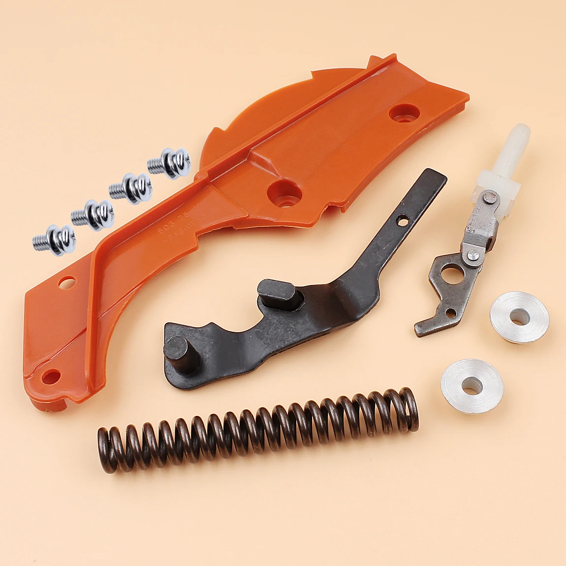 

Chain Brake Cover Spring Lever Bushing Sleeve For HUSQVARNA 365 365 371 372 XP 372XP Chainsaw