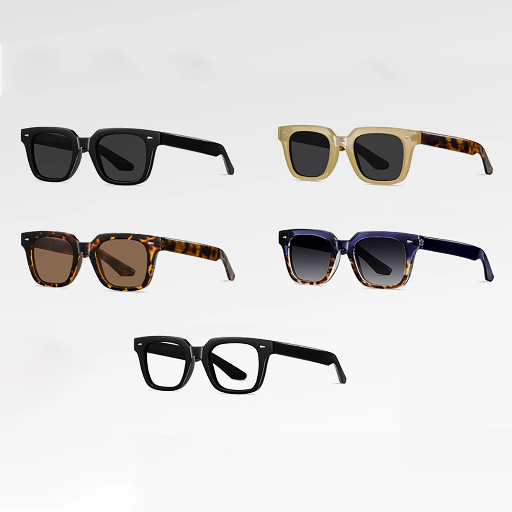 Женские поляризованные солнцезащитные очки Swanwick модные из ацетата для мужчин и